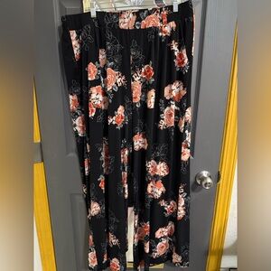 Torrid Floral Palazzo Pants